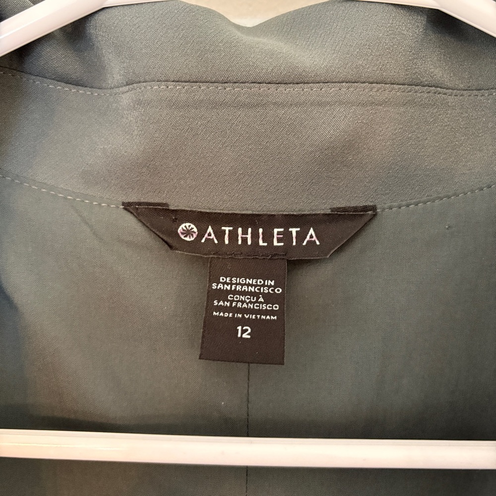 Green Athleta Blazer - Picture 2 of 3